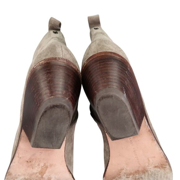 Veronica Beard Shoes Womens 7 Bootie Leather Western Fashion Kinsley Pointed Toe - Picture 14 of 16